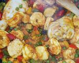 صورة لخطوة 3 من وصفة بايلا ولا أروع 🥘🦐🍤