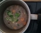 Foto langkah ke 7 dari resep MPASI : sup daging sapi kacang merah (7 bln).