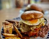 Foto del paso 9 de la receta: Elvis Smash Burger