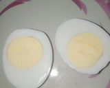 A picture of step 1 of Deviled eggs.