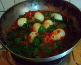 Foto langkah ke 3 dari resep Telur pokcoy saos tiram pedas.