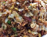 A picture of step 13 of Egg and Bacon Fried Rice 培根蛋炒飯.