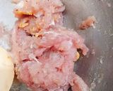 Hình bước làm 1 của món Canh bắp cải cuộn thịt