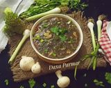A picture of step 8 of Veg Garlic Mushroom Soup.