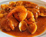 Foto del paso 7 de la receta: Suquet de rape con langostinos sepia y almejas