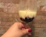 Poharas puding, erdei gyümölcsökkel és pirított zabpehellyel recept lépés 2 foto