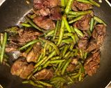Csirkemáj babal recept fázis 1 fotója