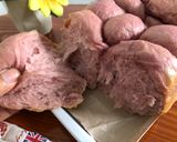 Foto langkah ke 6 dari resep Roti Sobek Ubi Ungu.