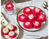 Foto langkah ke 7 dari resep Khanom Leum Kleun Merah Putih.