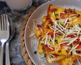 Foto langkah ke 3 dari resep Roti Telur panggang.