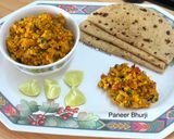 A picture of step 7 of Paneer Bhurji.