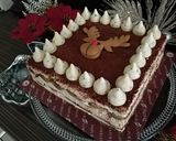Foto langkah ke 11 dari resep Tiramisu Birthday Cake🎂.