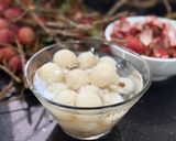 Hình bước làm 2 của món Khúc Bạch Trái Vải