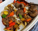 Foto langkah ke 6 dari resep Daging lada hitam.