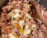 Foto del paso 2 de la receta: Empanadas de carne de soja 🥟