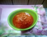 A picture of step 2 of Schezwan Sauce.