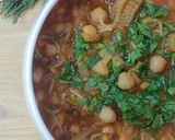 Une image de l'étape 6 de 🌱 Soupe coriandre tomate vermicelle.