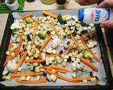 Πλιγούρι με ψητά λαχανικά και φέτα. Καλύτερο και από risotto! φωτογραφία βήματος 4