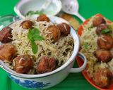 A picture of step 7 of Veg cottage cheese kofta biryani recipe.