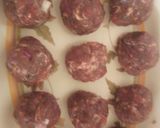 A picture of step 1 of Spaghetti & meat ball.