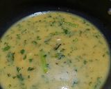 A picture of step 4 of Yellow moong dal.