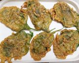 A picture of step 5 of Palak bhaji.