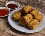 Foto langkah ke 6 dari resep Homemade Chicken Nugget Plus Sayuran.