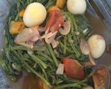Foto langkah ke 3 dari resep Kangkung telur puyuh.