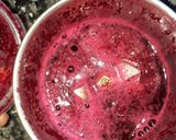 A picture of step 2 of Beetroot nimki.