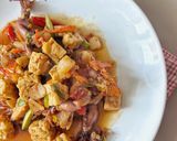 Foto langkah ke 5 dari resep Oseng Tempe Cumi Asin.