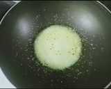A picture of step 2 of Rajasthani Kacchi Haldi ki Sabzi (Raw Turmeric Sabzi).