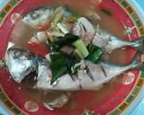 รูปขั้นตอนการทำที่ 6 ของ ต้มยำปลาทูสด