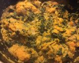 Une image de l'étape 6 de Courge butternut « Halloween » farcies épinards crème et parmesan.