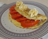 Foto del paso 4 de la receta: Tortilla francesa de atún y tomate