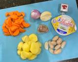 Mpasi lengkap 7 bulan (ke 4) langkah memasak 1 foto