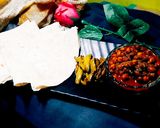 A picture of step 4 of Rumali Roti.