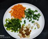 वेज राइस,कढाई पनीर,खीरे की रायता(veg fried rice kadhai paneer kheere ka raita recipe in hindi) रेसिपी चरण 1 फोटो