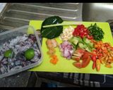 Foto langkah ke 1 dari resep Oseng Cumi Pedas.