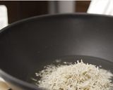 A picture of step 1 of Nasi Goreng with Anchovies and Stink Beans.