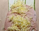 Töltött, rántott cukkinitekercs (vegán) recept fázis 2 fotója