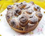 Foto del passaggio 8 della ricetta Torta di rose bicolore (pan brioche)
