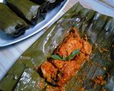 Foto langkah ke 7 dari resep Pepes Udang Pedas.