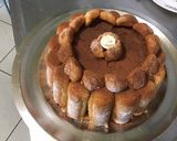 Une image de l'étape 18 de Charlotte aux deux chocolats, liqueur de vanille et mascarpone.
