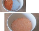 Hình bước làm 2 của món Pudding SỮA-PHÔ MAI