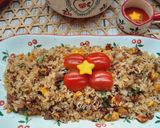 Hình bước làm 1 của món Bữa ăn đổi vị với mì xào và cơm chiên