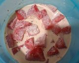 Foto langkah ke 2 dari resep 1.018. Es Semangka Susu.