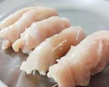 Foto langkah ke 3 dari resep Chessy Garlic Chicken Roll + Foto per step.