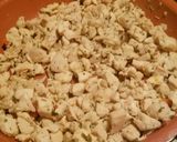 A picture of step 2 of Cicis copycat cavatapi soup.