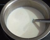 A picture of step 8 of Gulab jamun with Rabri rose flavour and in butter scotch, vanilla, rajbhog flavour.