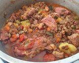 Foto del paso 2 de la receta: 🥘🥄Guiso de lentejas a mi manera🍷